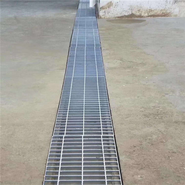 排水镀锌钢格栅盖板